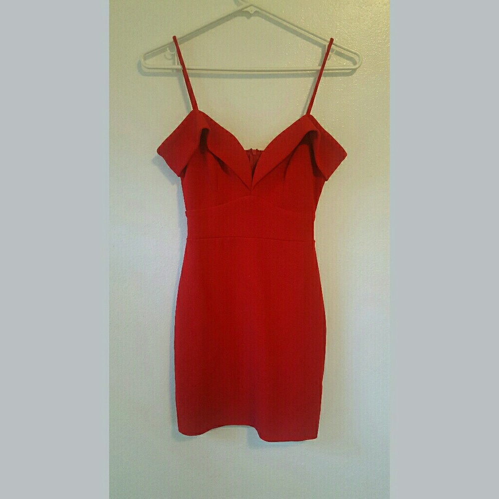 Mystic: los angeles sexy red body con dress